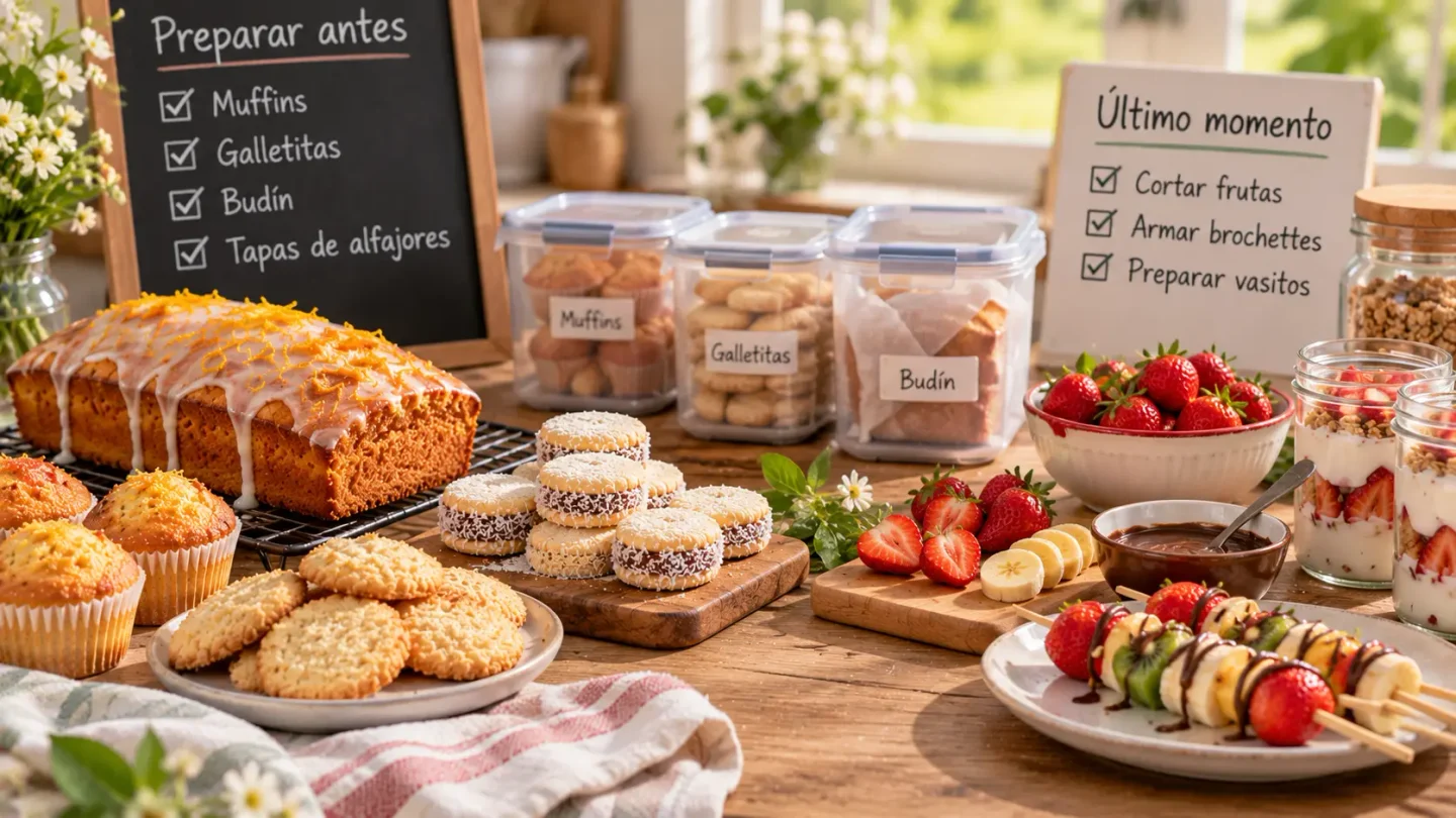 Recetas para primavera: 6 ideas fáciles para meriendas y tardes al aire libre 