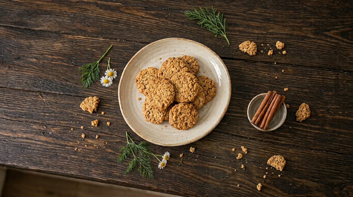 Galletitas de avena y canela: receta fácil para la merienda